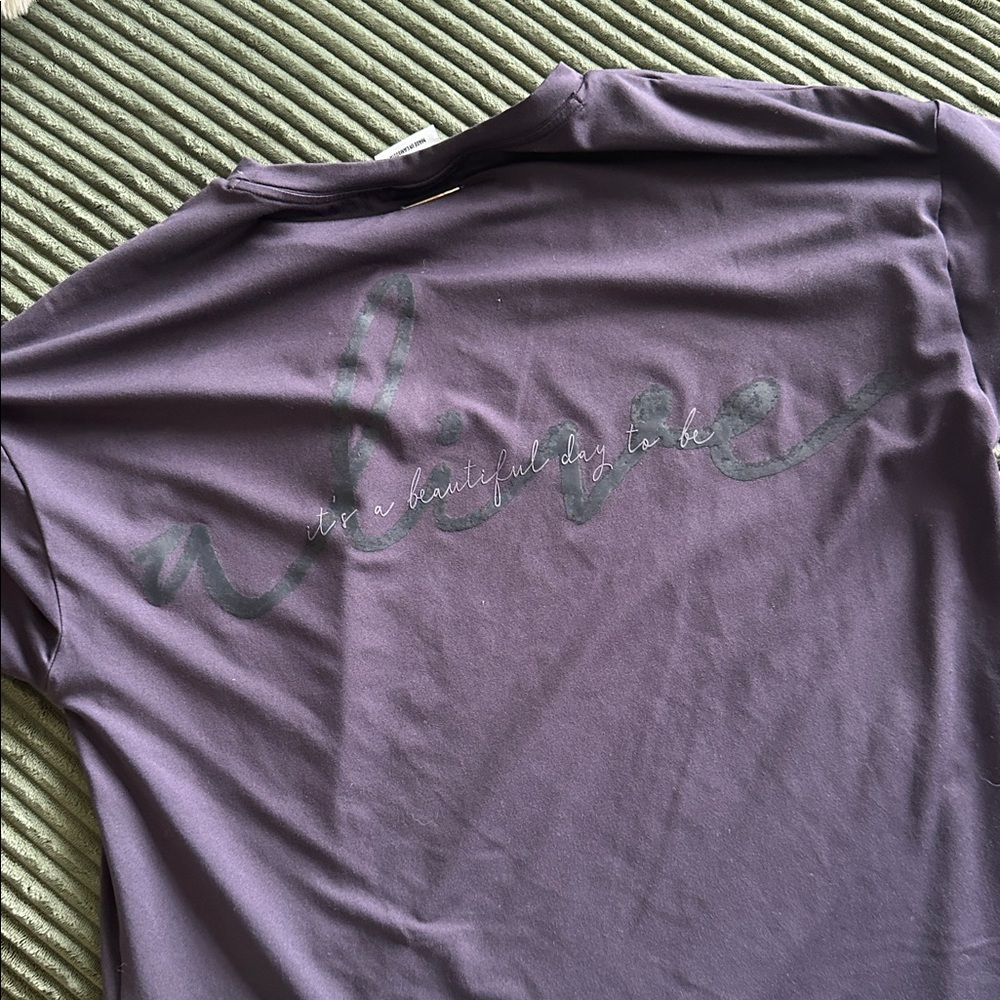 Gymshark / Whitney Simmons tshirt purple size small
